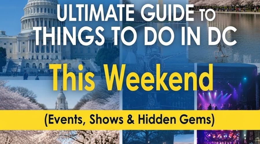 Ultimate Guide to Things to Do in DC This Weekend (Events, Shows & Hidden Gems)