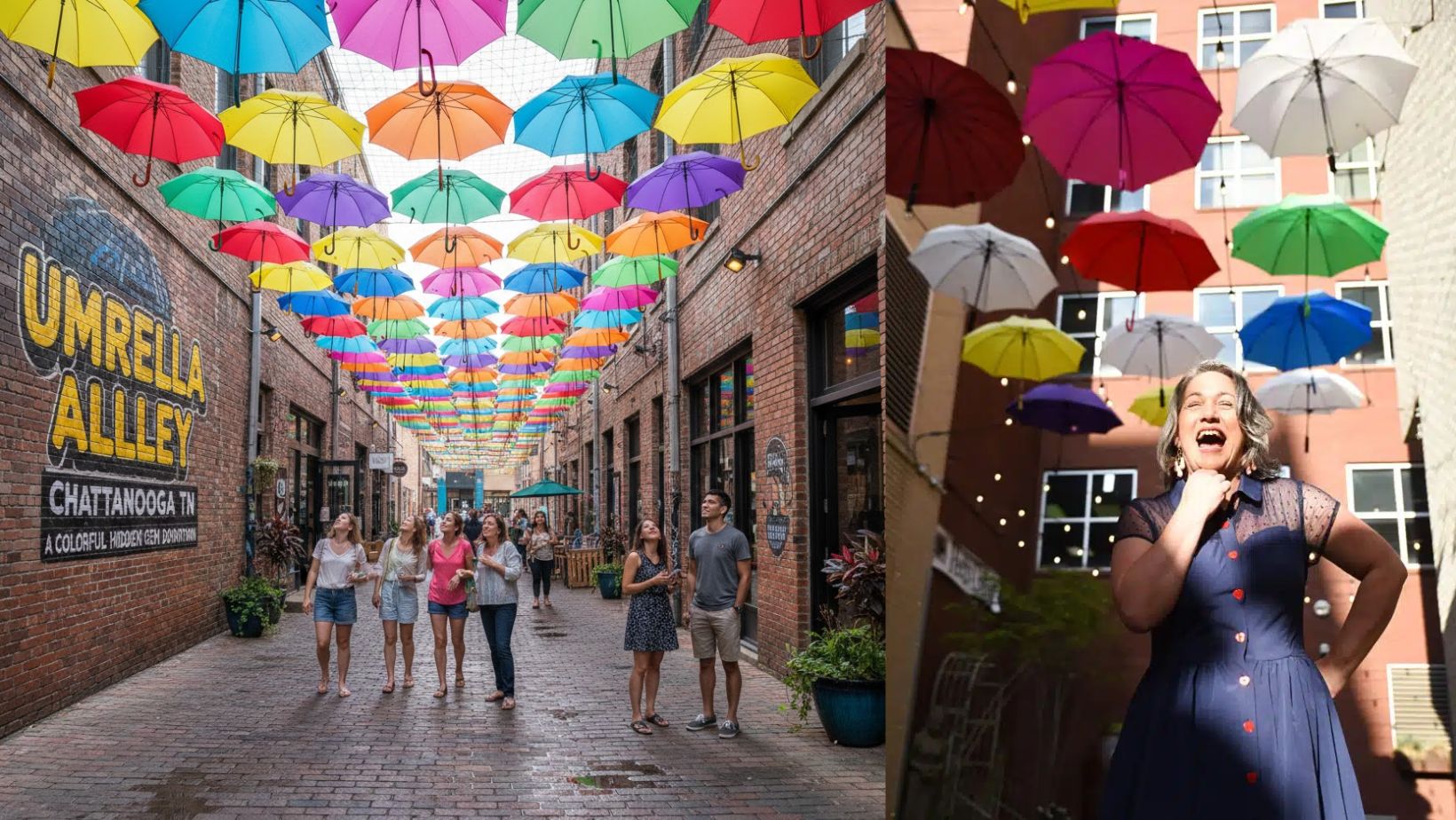 Umbrella Alley Chattanooga TN: A Colorful Hidden Gem Downtown