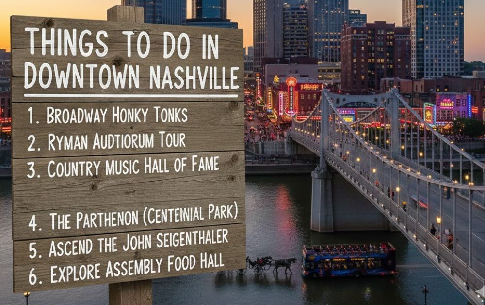 Things to Do in Downtown Nashville